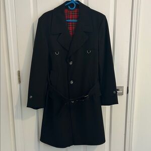 Vintage Hughes & Hatcher Men’s Belted Coat